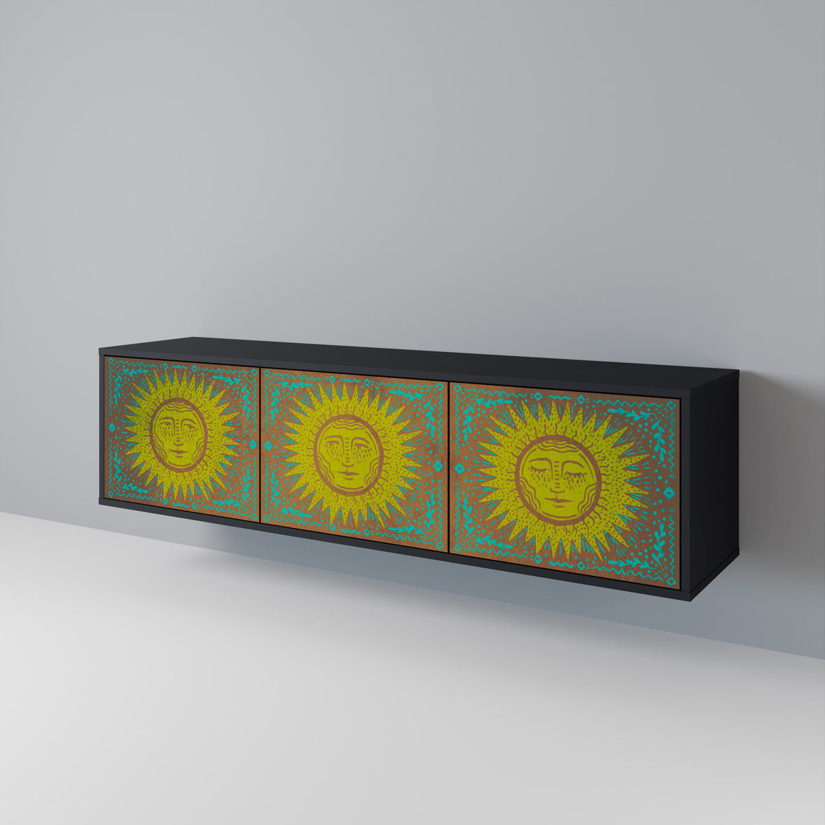 SUNSHINE EULOGY 3-türiges TV-Lowboard