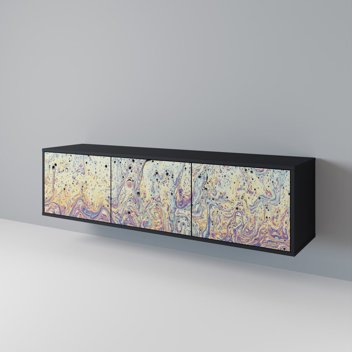 MOSAIC OF COLORS 3-türiges TV-Lowboard