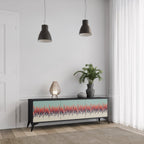 CHROMA CONTOURS TV-Lowboard mit 3 Türen in Schwarz