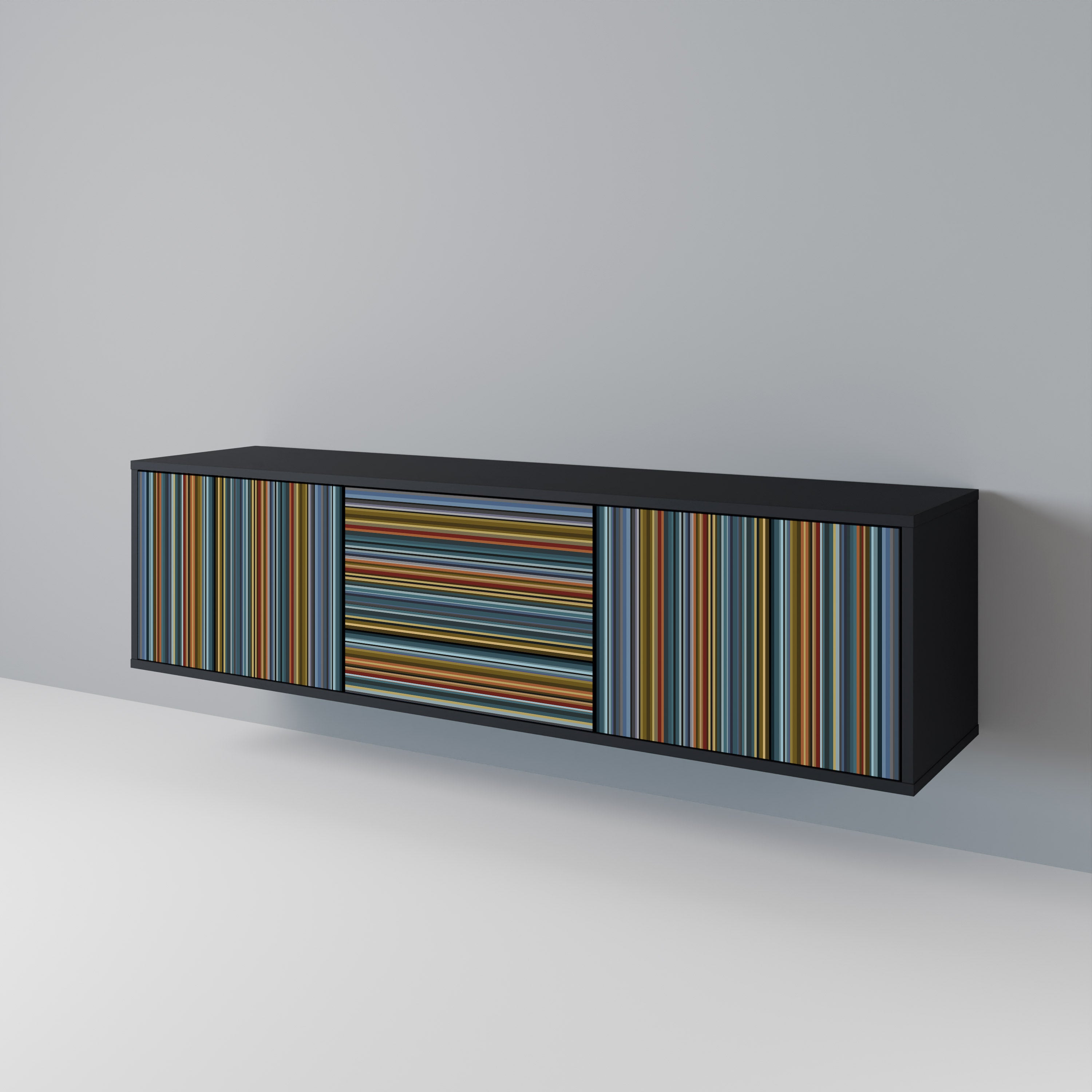 LINEOUT SPECTRUM 3-Door TV Cabinet
