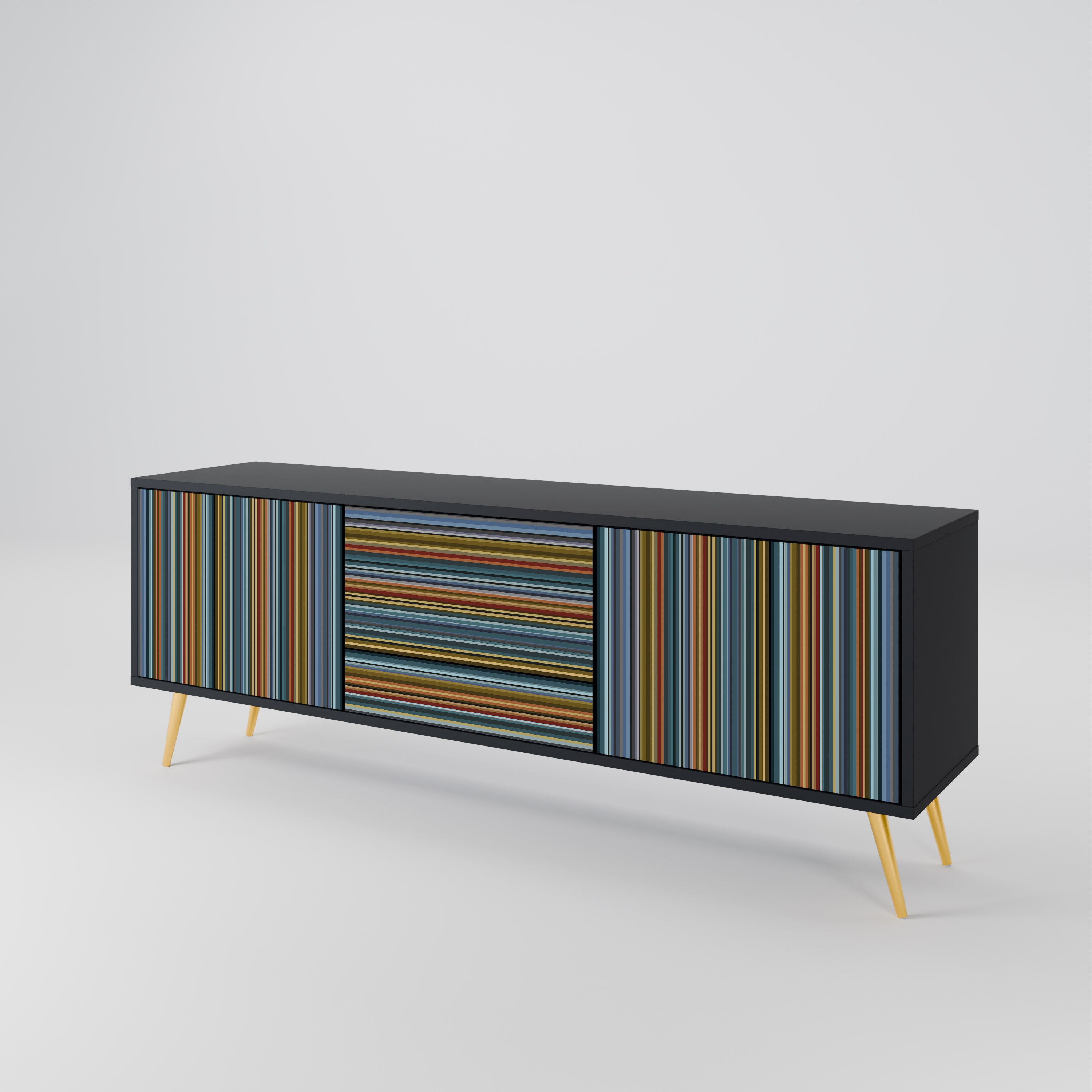 LINEOUT SPECTRUM 3-Door TV Cabinet