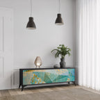 SPECTRUM SPLENDOR TV-Lowboard mit 3 Türen in Schwarz