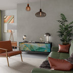 SPECTRUM SPLENDOR TV-Lowboard mit 3 Türen in Schwarz