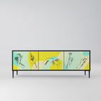 BODY LANGUAGE TV-Lowboard mit 3 Türen in Schwarz