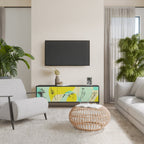 BODY LANGUAGE TV-Lowboard mit 3 Türen in Schwarz