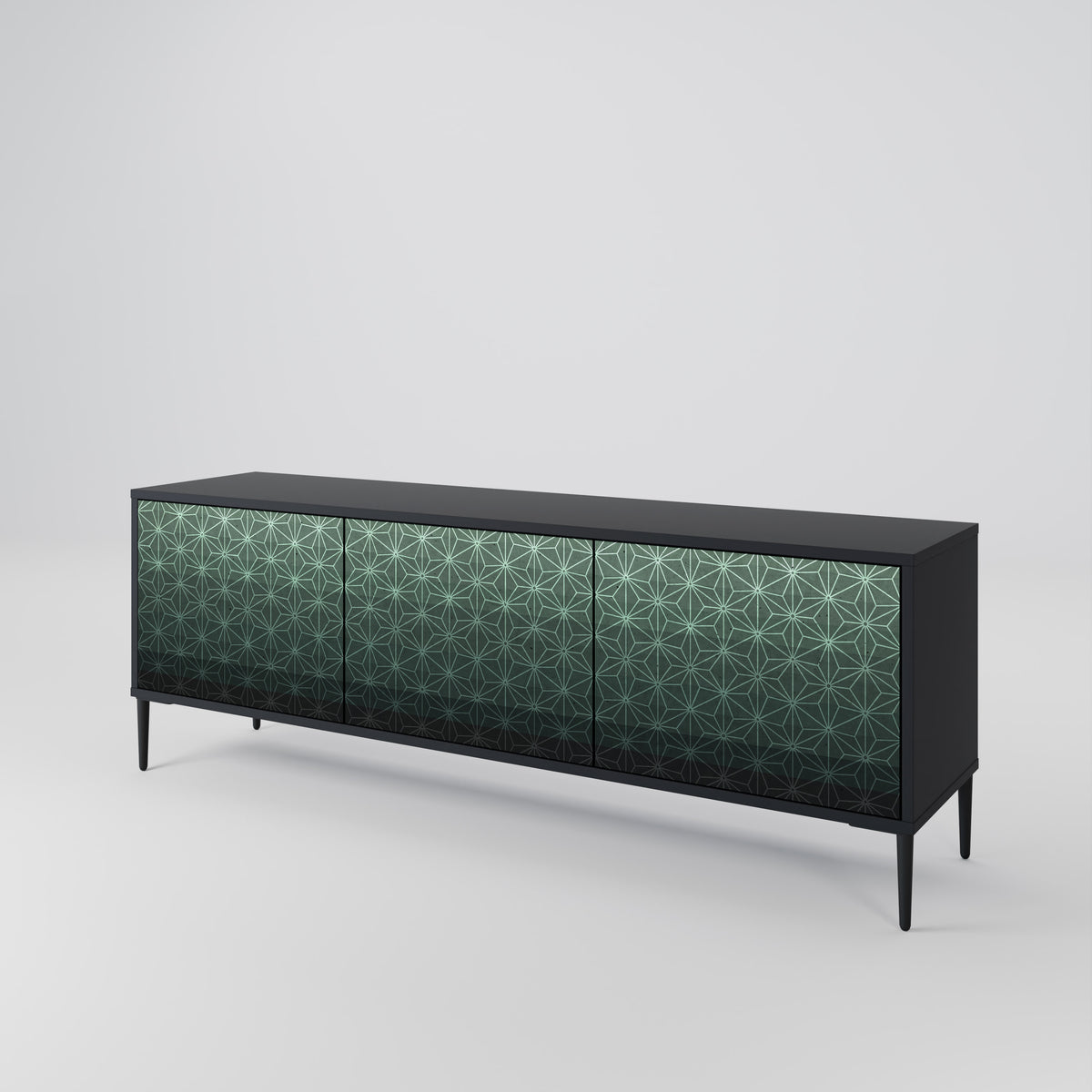 ORNAMENTAL GLIMMER 3-türiges TV-Lowboard