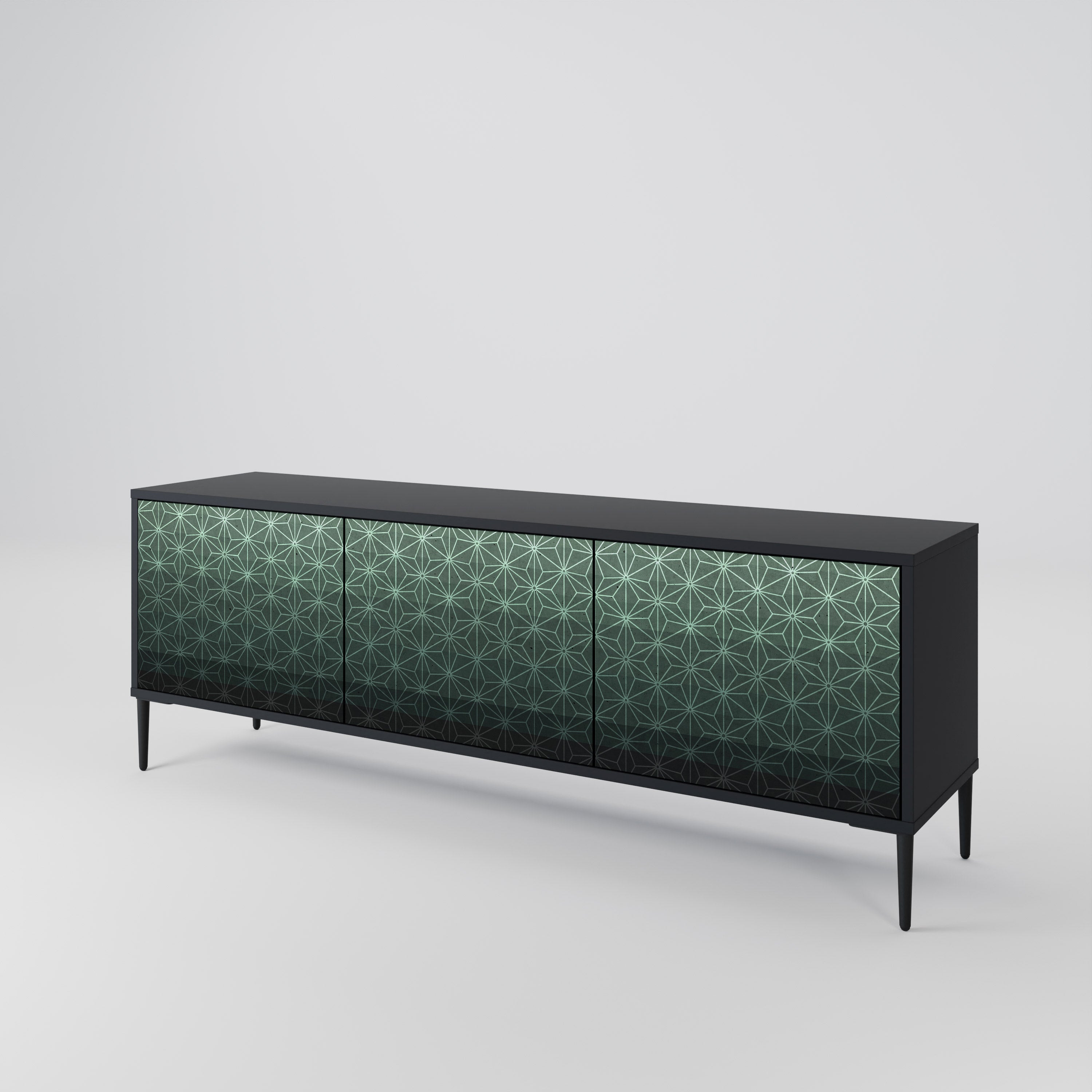 ORNAMENTAL GLIMMER 3-Door TV Cabinet