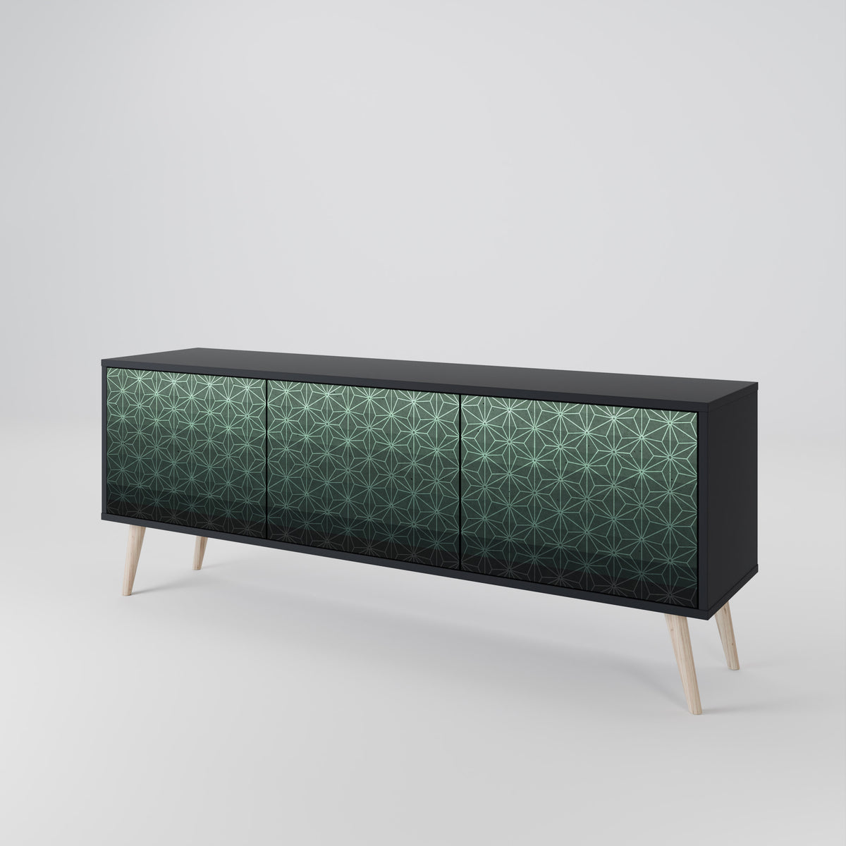 ORNAMENTAL GLIMMER 3-türiges TV-Lowboard