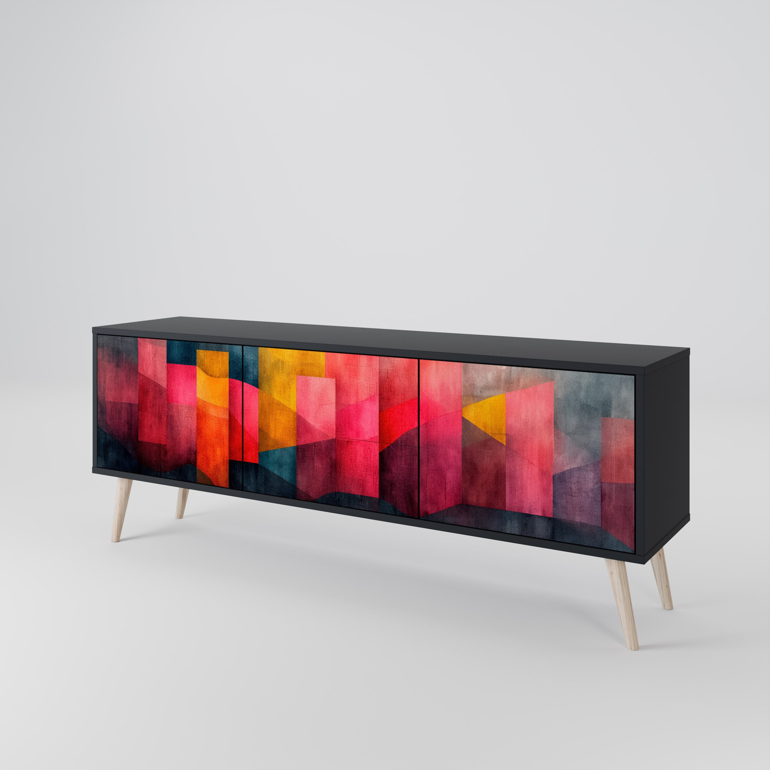 COLORFUL SOUNDS 3-türiges TV-Lowboard