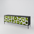 GREEN RHAPSODY TV-Lowboard mit 3 Türen in Schwarz