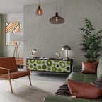 GREEN RHAPSODY TV-Lowboard mit 3 Türen in Schwarz