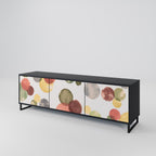 FLEETING HAPPINESS TV-Lowboard mit 3 Türen in Schwarz