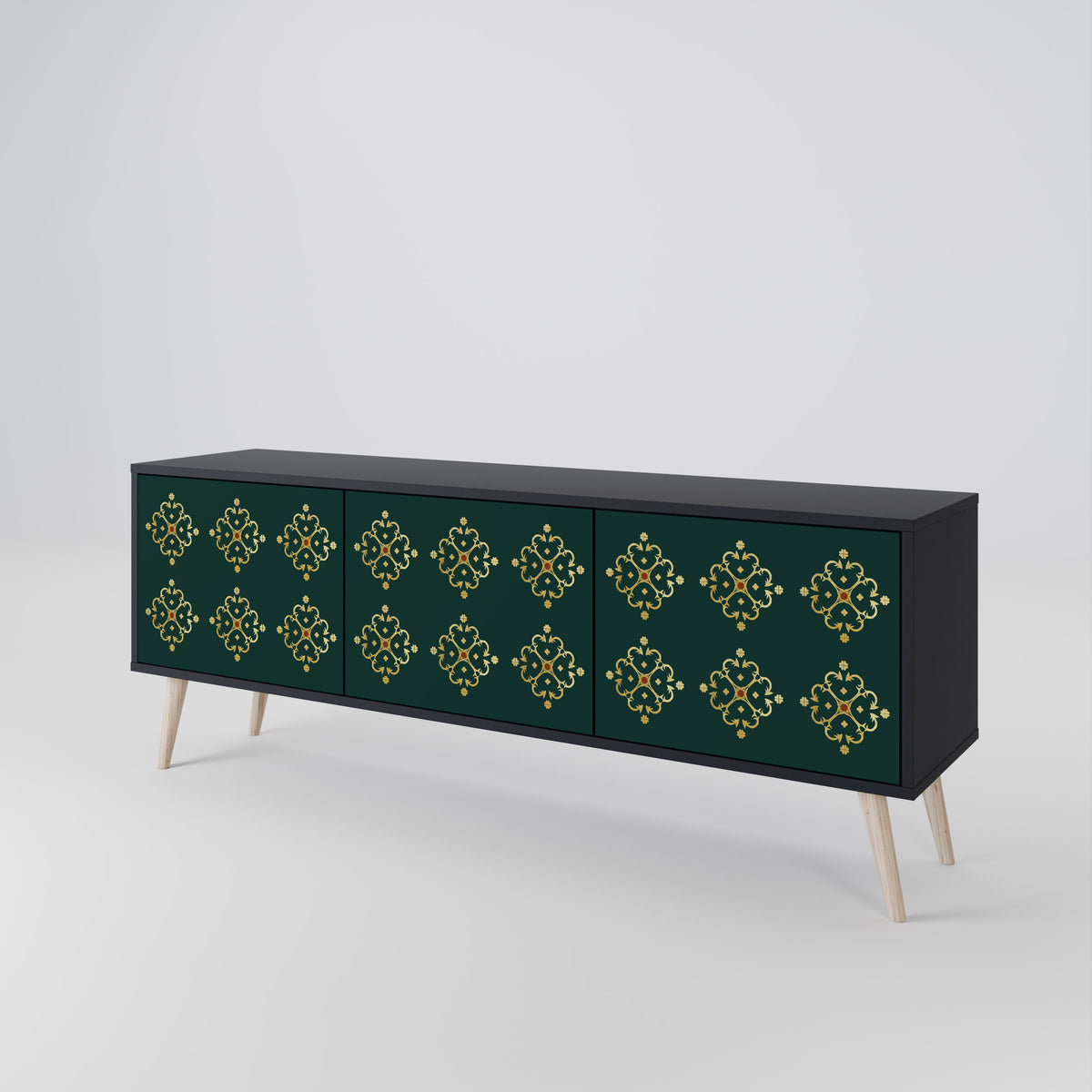 ROYAL MEDALLION 3-türiges TV-Lowboard