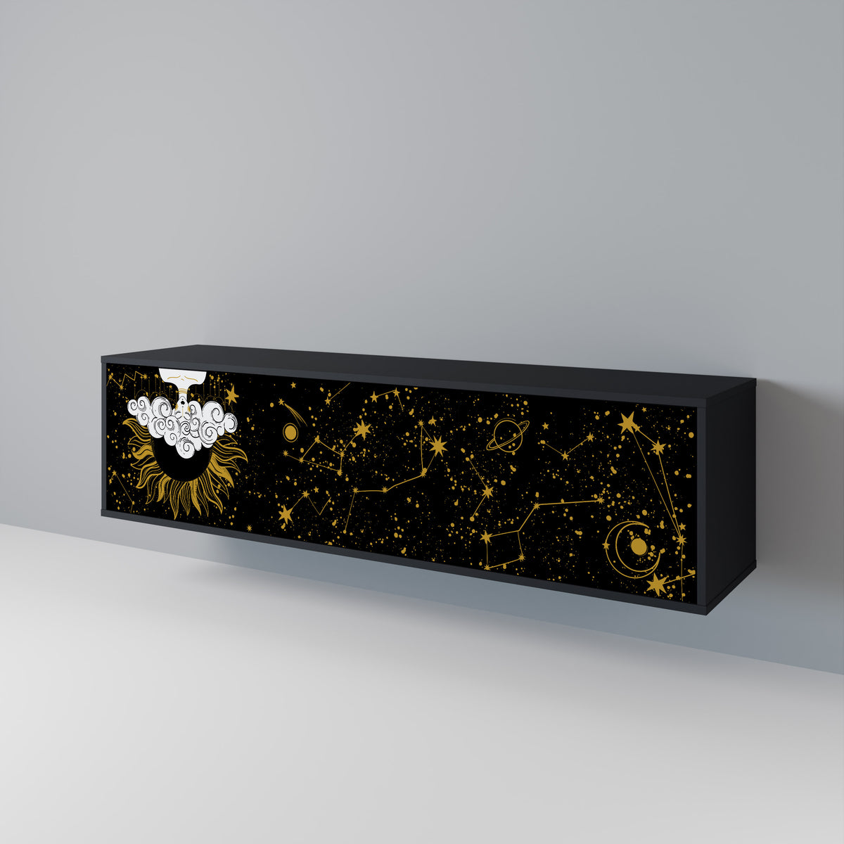 STELLAR CONSTELLATIONS 3-türiges TV-Lowboard