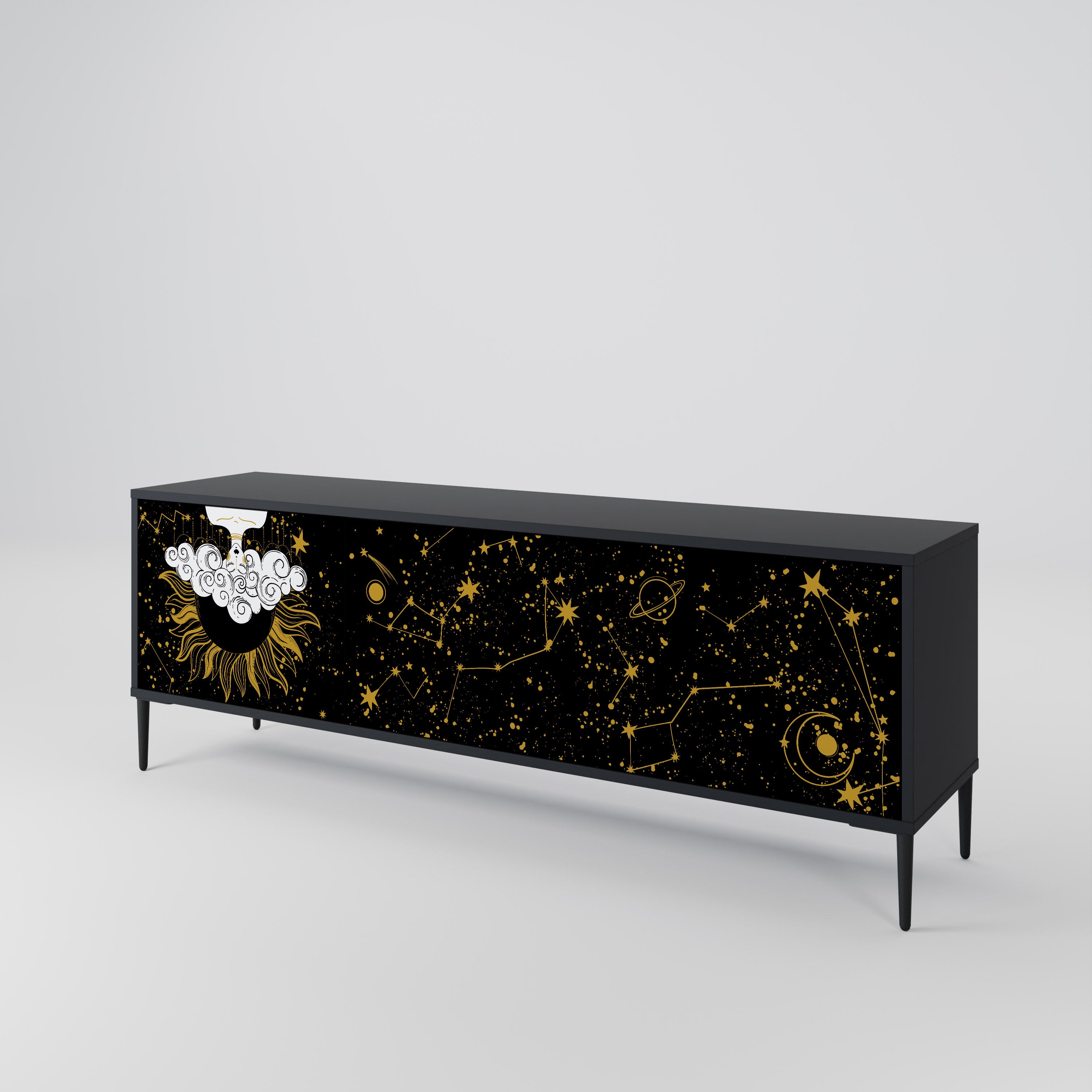 STELLAR CONSTELLATIONS 3-türiges TV-Lowboard