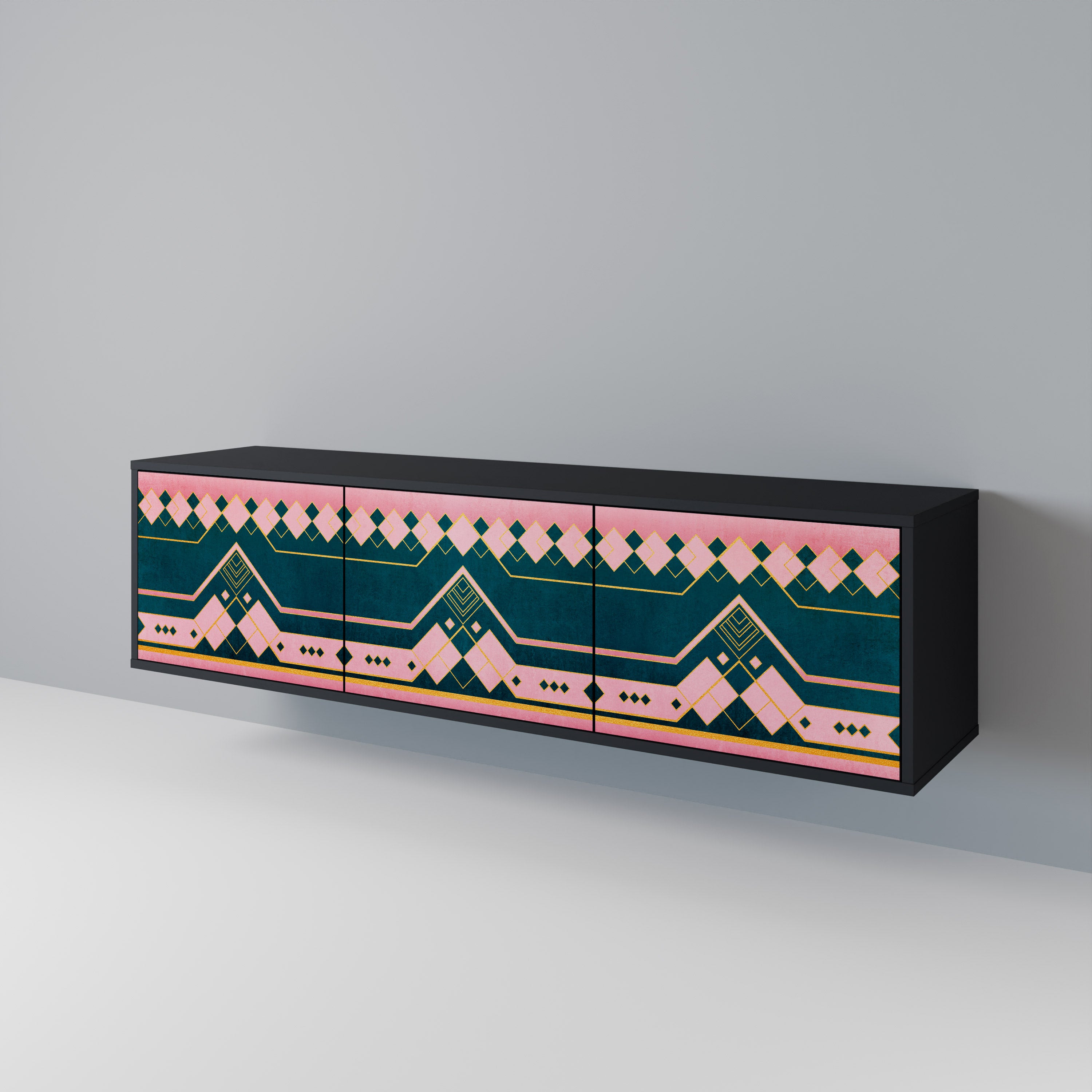 ROYAL COMPOSITION 3-türiges TV-Lowboard