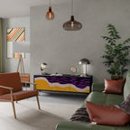 INDEPENDENT BORDER TV-Lowboard mit 3 Türen in Schwarz