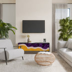 INDEPENDENT BORDER TV-Lowboard mit 3 Türen in Schwarz