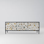 PIECES OF TOMORROW TV-Lowboard mit 3 Türen in Schwarz