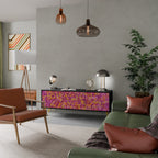 LOVELY MEMORIES TV-Lowboard mit 3 Türen in Schwarz