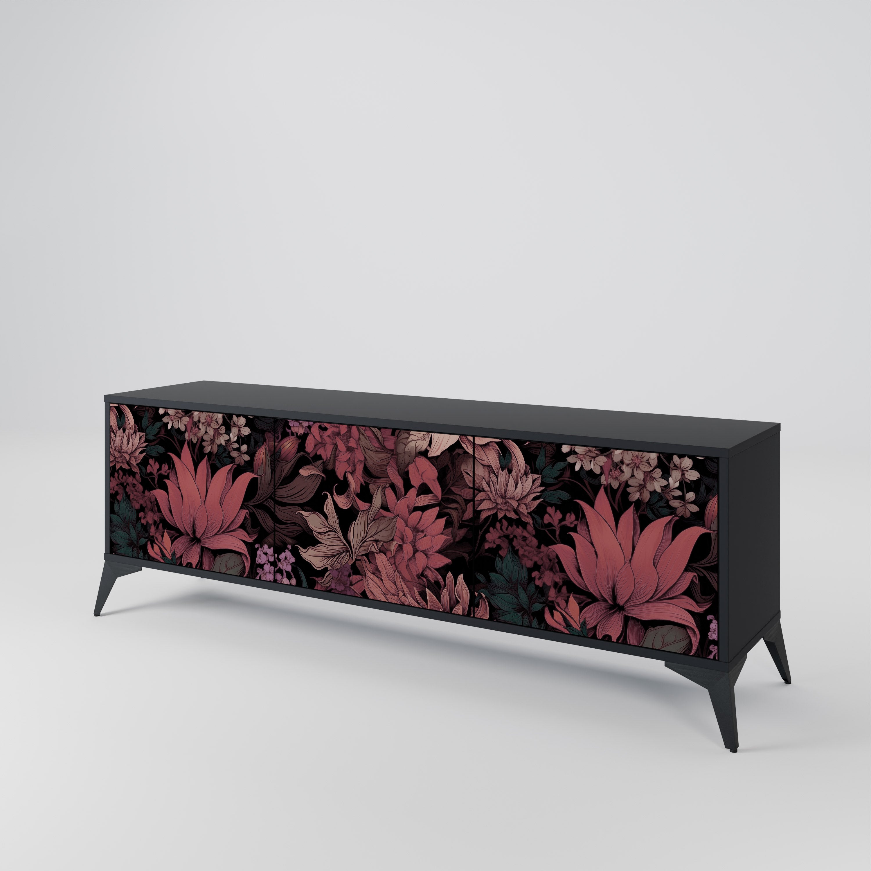 FLORAL WHISPER 3-türiges TV-Lowboard