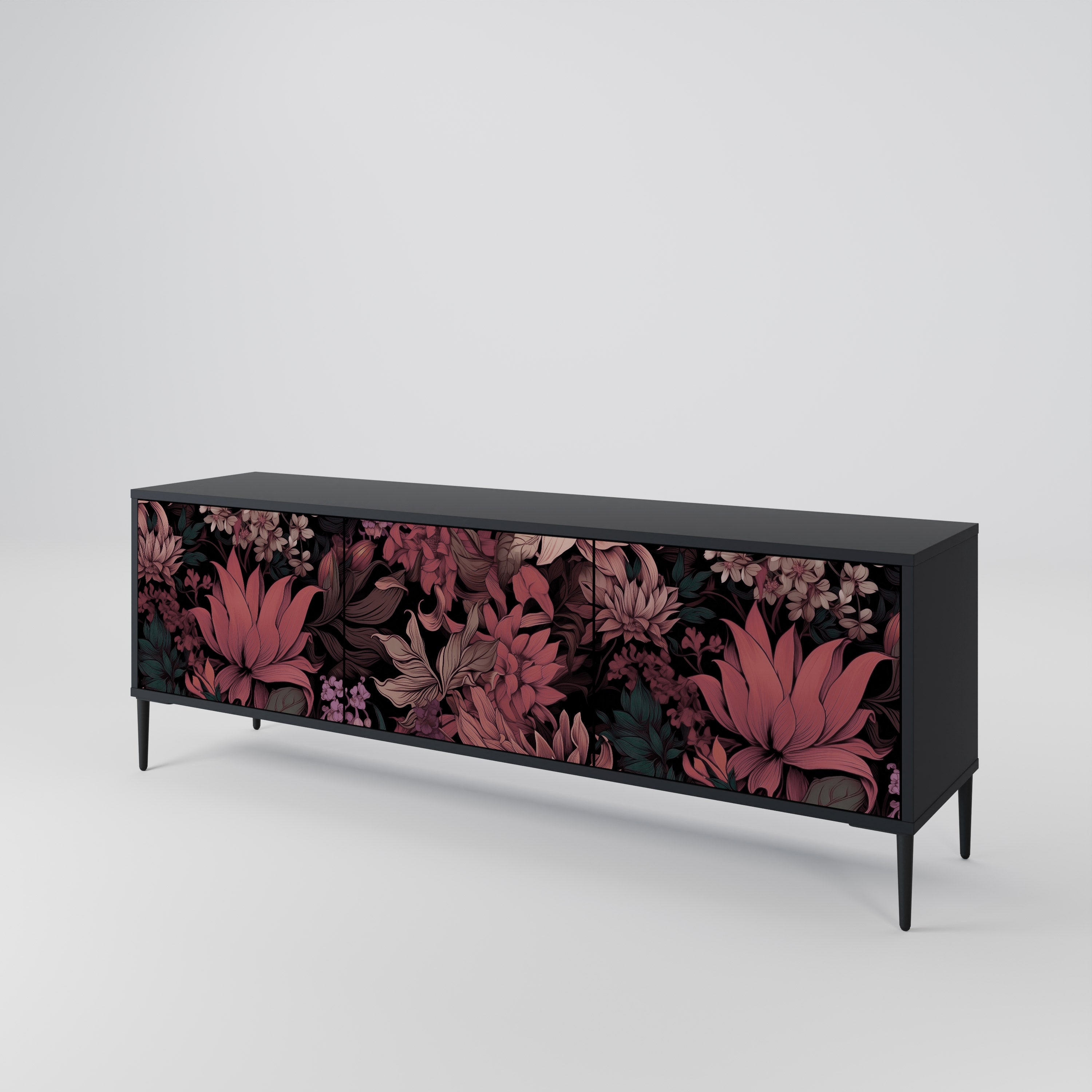 FLORAL WHISPER 3-türiges TV-Lowboard