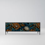 MORNING BLOOM TV-Lowboard mit 3 Türen in Schwarz