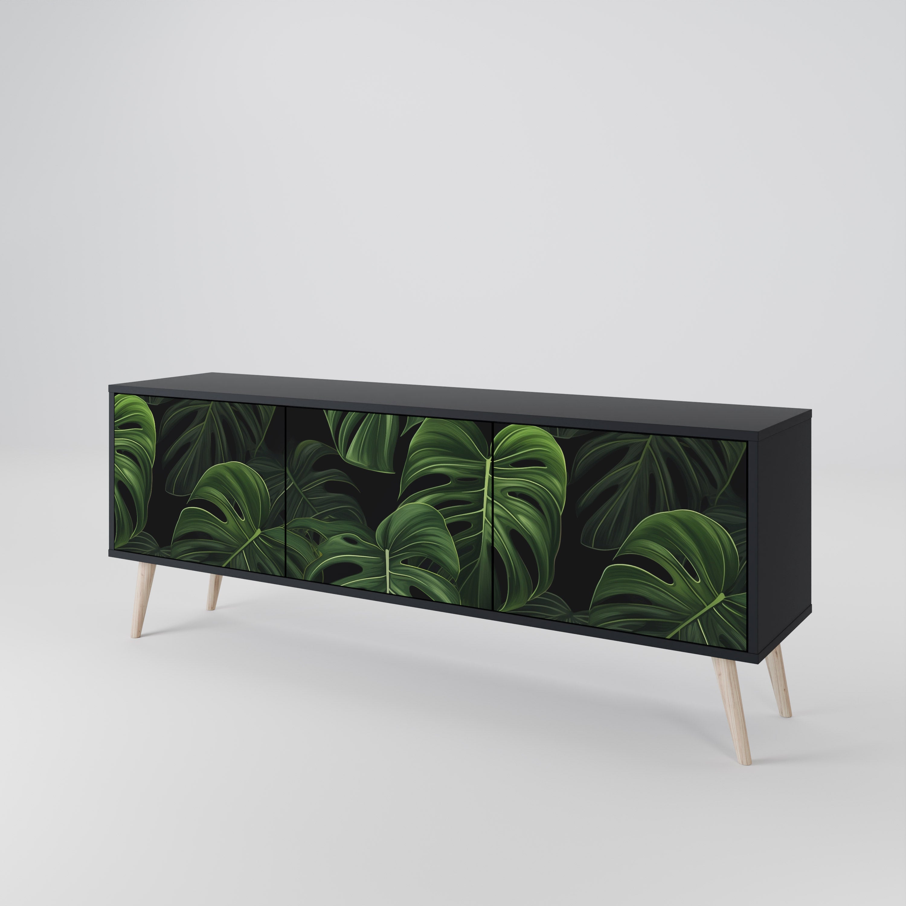 INFINITE MONSTERA 3-Door TV Cabinet