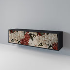 EPHEMERAL DAYS TV-Lowboard mit 3 Türen in Schwarz