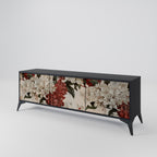 EPHEMERAL DAYS TV-Lowboard mit 3 Türen in Schwarz