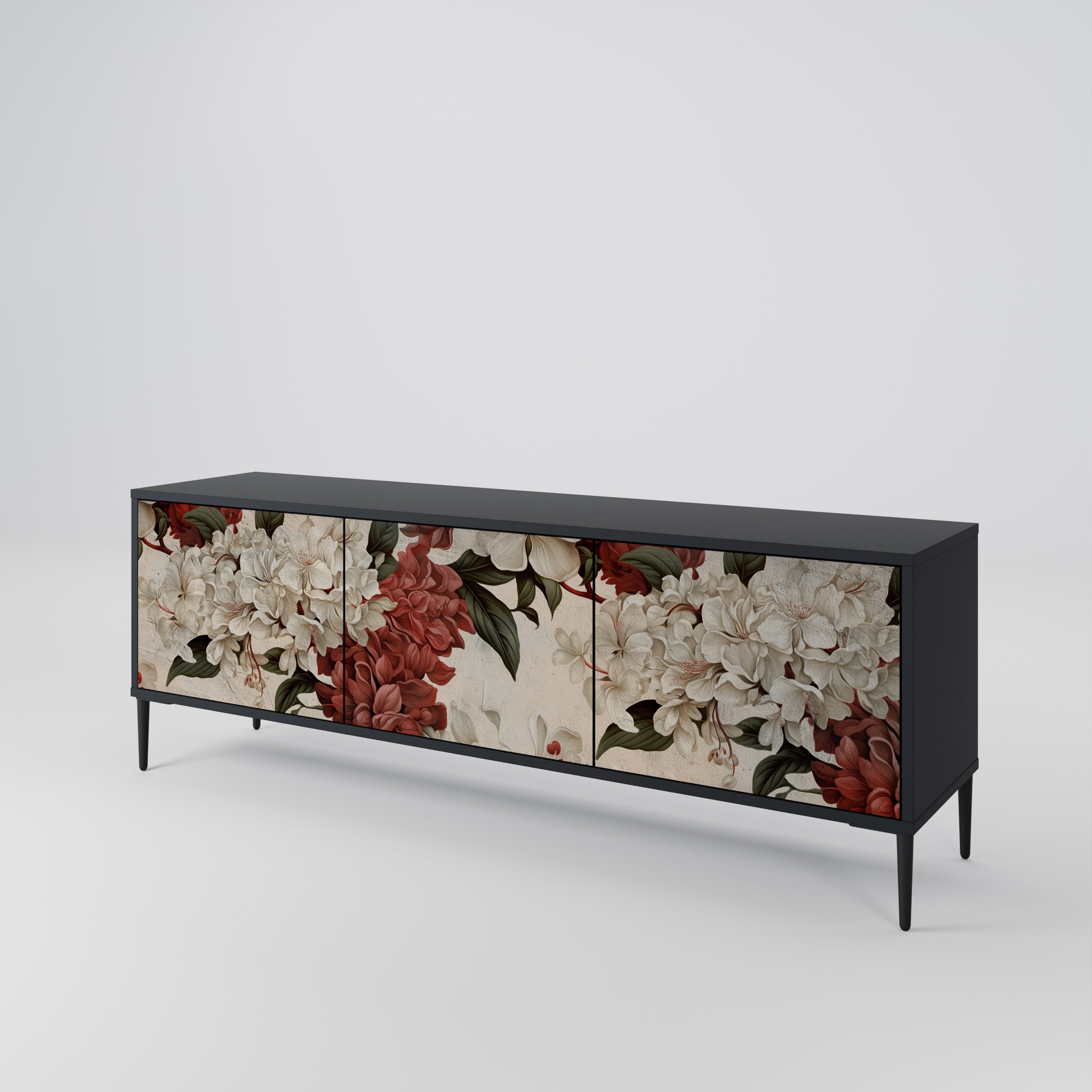 EPHEMERAL DAYS 3-Door TV Cabinet