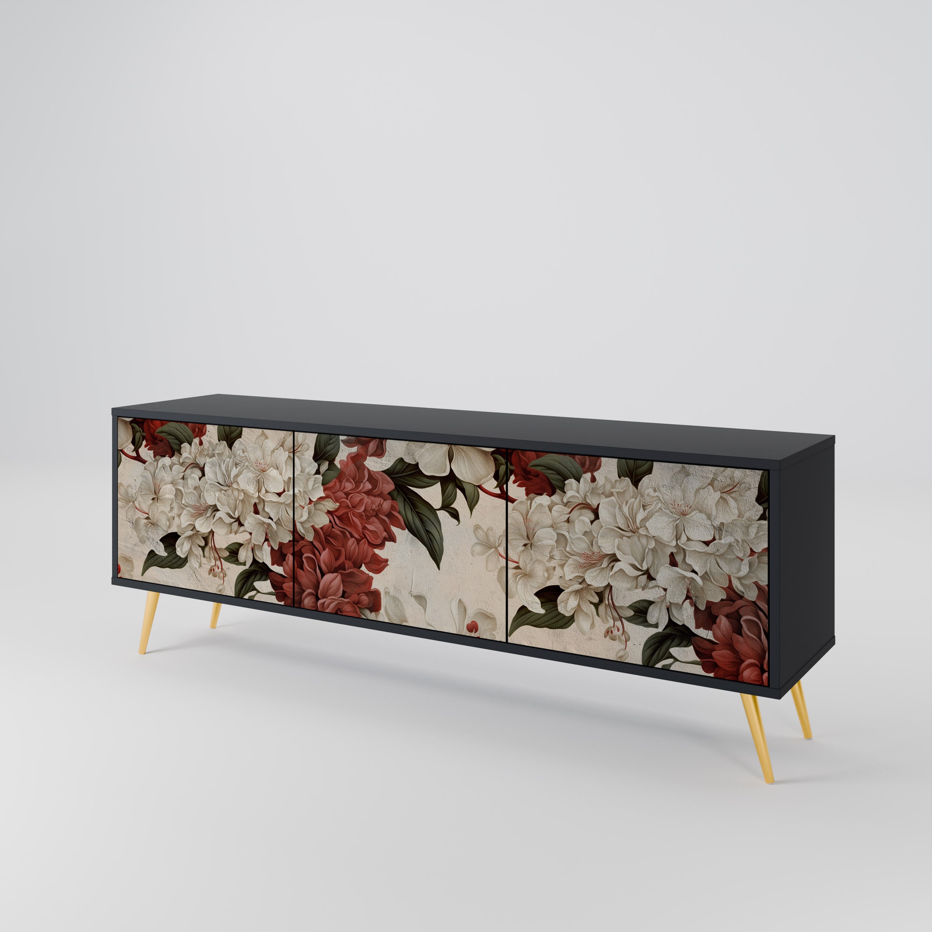 EPHEMERAL DAYS 3-Door TV Cabinet