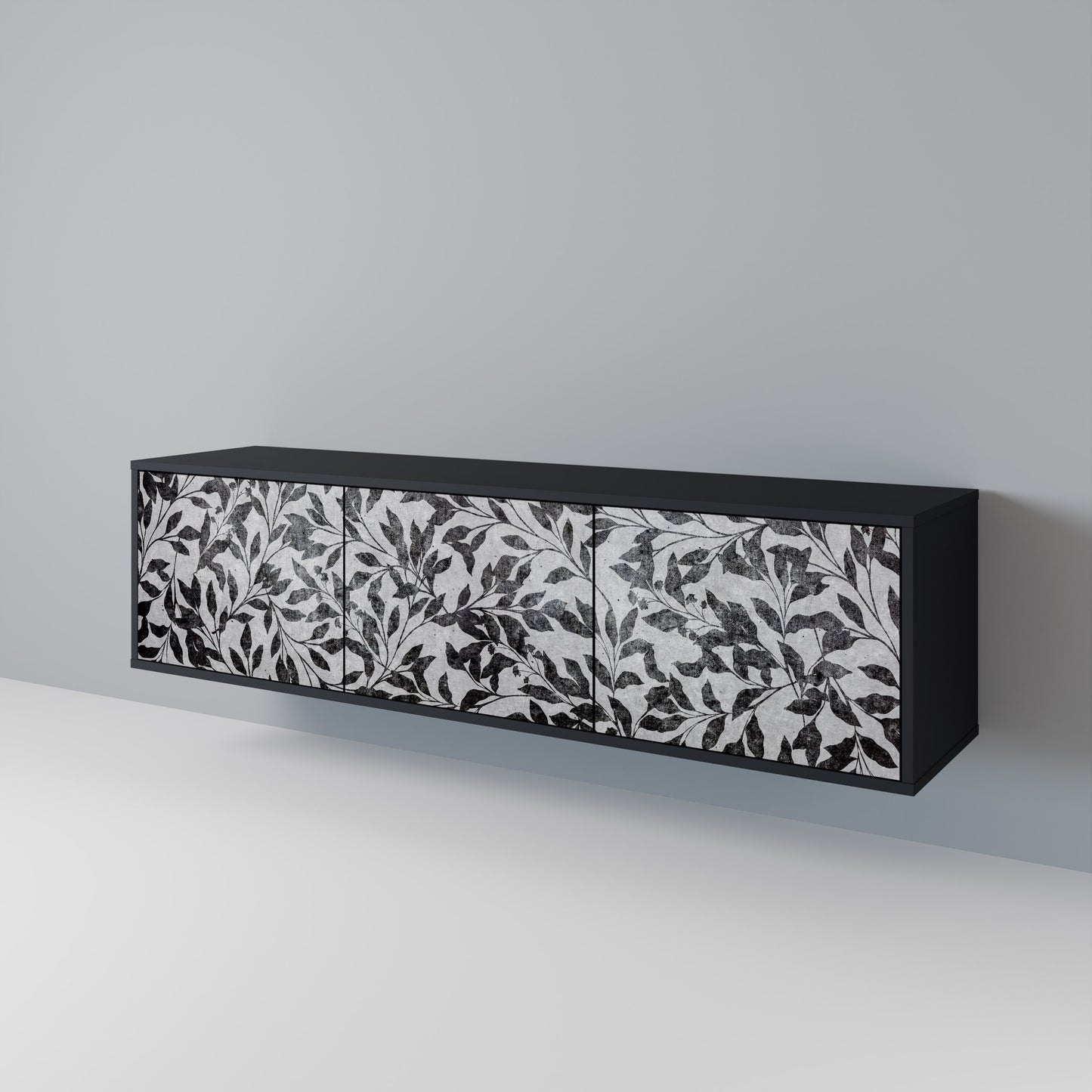 CHARCOAL SPROUT 3-türiges TV-Lowboard