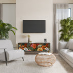 RADIANT FLORA TV-Lowboard mit 3 Türen in Schwarz