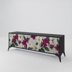 FLOWERET DREAM TV-Lowboard mit 3 Türen in Schwarz