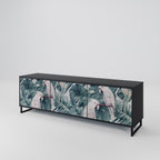 POPINJAY LOOK TV-Lowboard mit 3 Türen in Schwarz