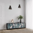 POPINJAY LOOK TV-Lowboard mit 3 Türen in Schwarz