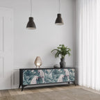 POPINJAY LOOK TV-Lowboard mit 3 Türen in Schwarz