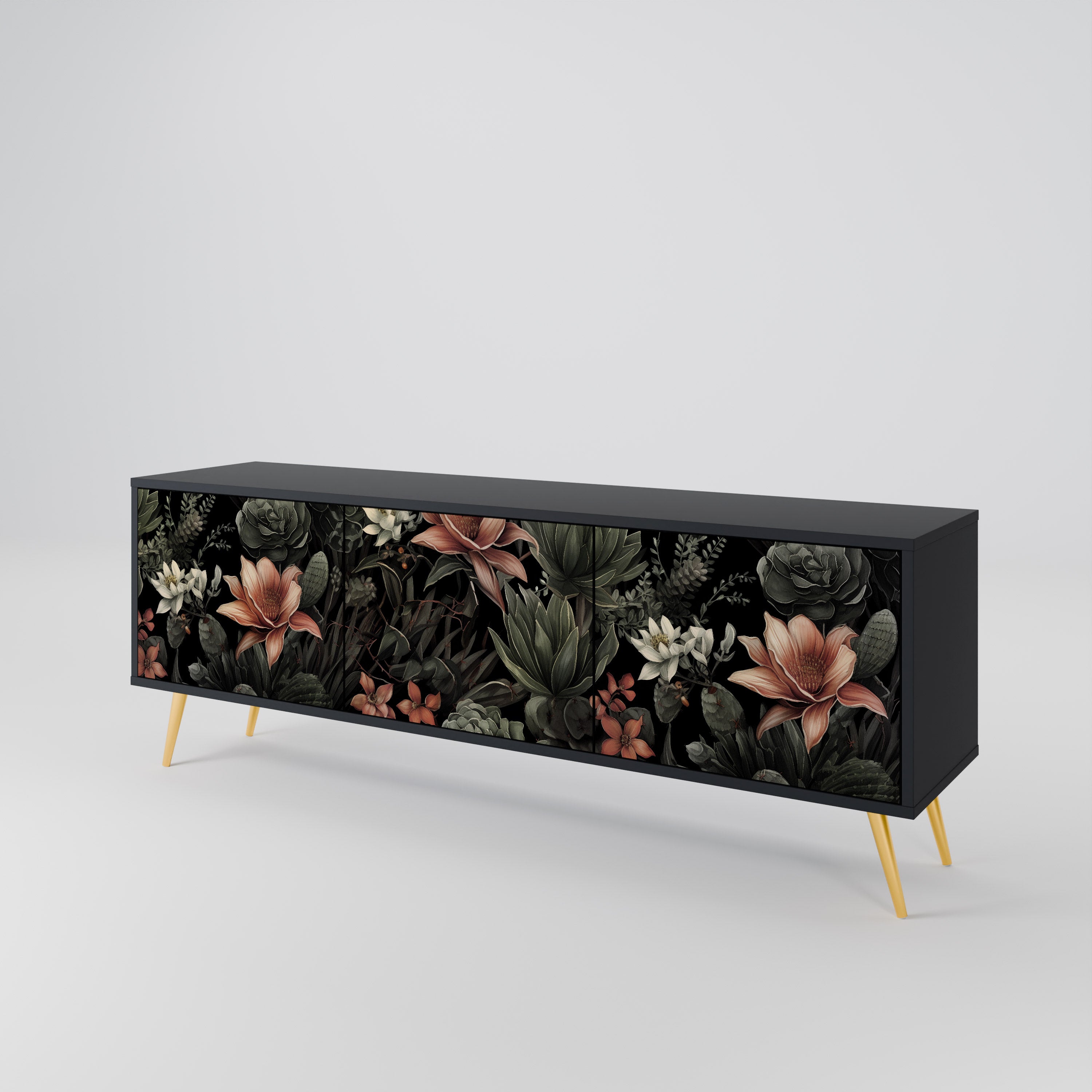 SECRET VERDURE 3-Door TV Cabinet