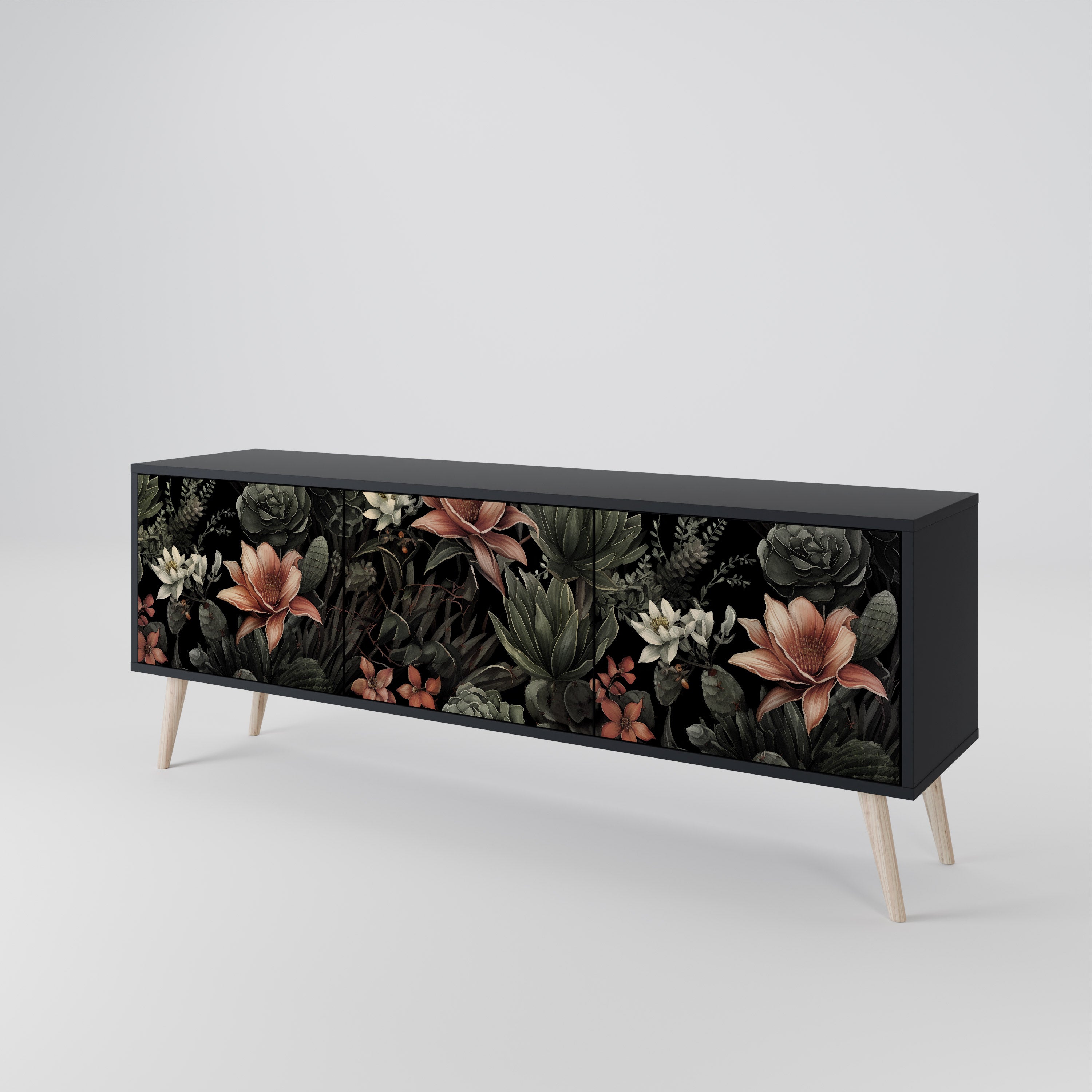 SECRET VERDURE 3-Door TV Cabinet