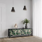 EERIE STROMANTHE TV-Lowboard mit 3 Türen in Schwarz