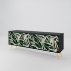 EERIE STROMANTHE TV-Lowboard mit 3 Türen in Schwarz