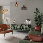 EERIE STROMANTHE TV-Lowboard mit 3 Türen in Schwarz