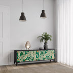 VERDANT PLEASURES TV-Lowboard mit 3 Türen in Schwarz