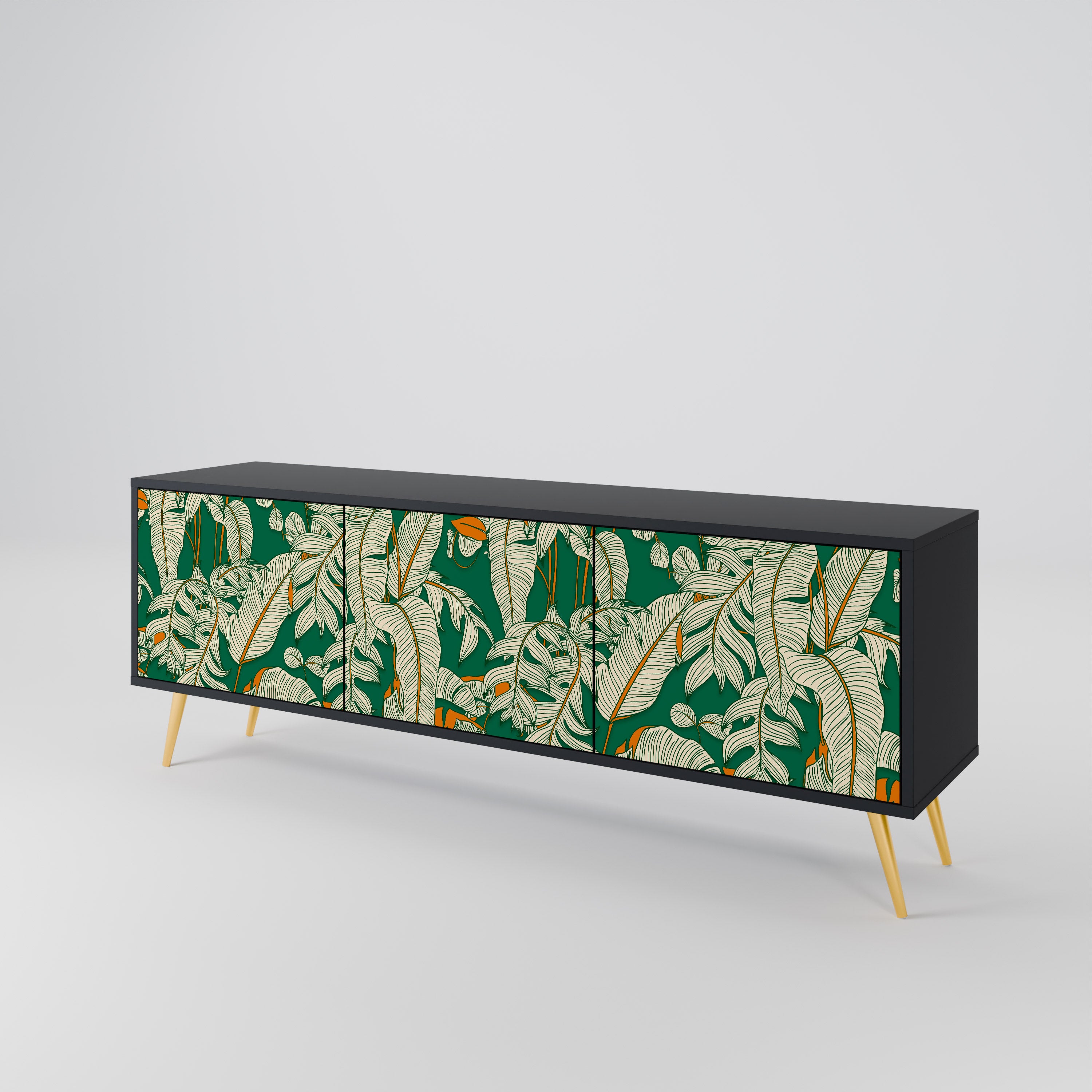 VERDANT PLEASURES 3-türiges TV-Lowboard