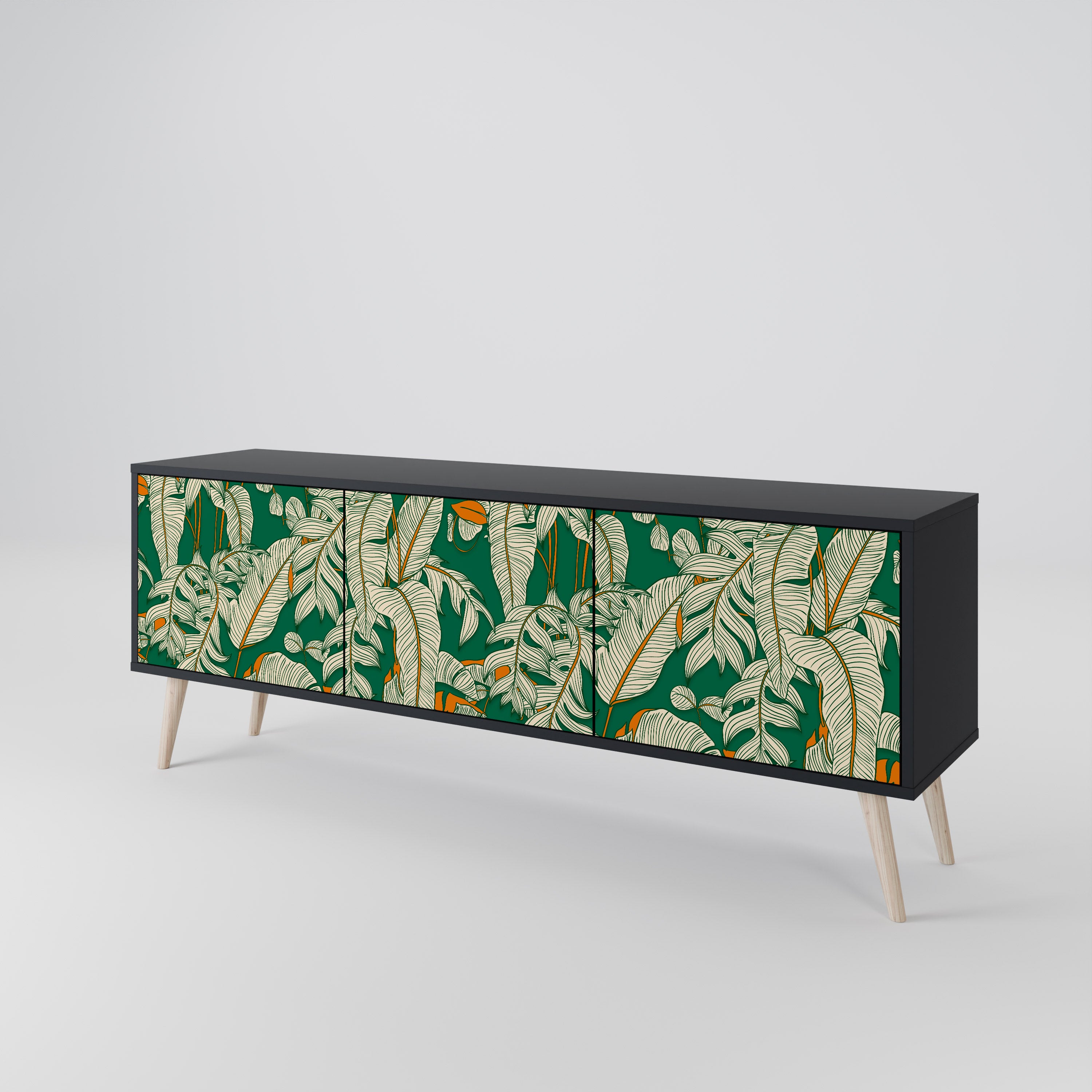VERDANT PLEASURES 3-türiges TV-Lowboard