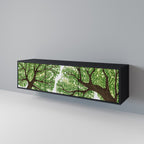 WILDERNESS DASH TV-Lowboard mit 3 Türen in Schwarz