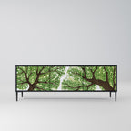 WILDERNESS DASH TV-Lowboard mit 3 Türen in Schwarz