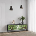 WILDERNESS DASH TV-Lowboard mit 3 Türen in Schwarz