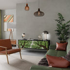 WILDERNESS DASH TV-Lowboard mit 3 Türen in Schwarz